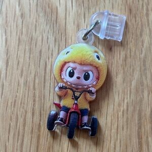 Labubu Tricycle phone charm